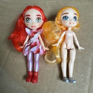 2021 HAIRDORABLES Hairmazing Mini Dolls Lot‎ of 2 Just Play 4 in